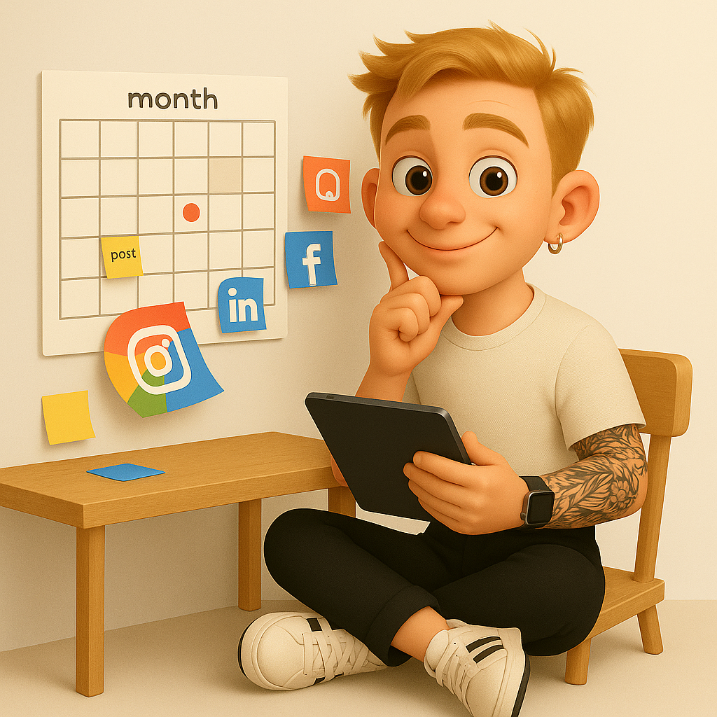 İçerik takvimi hazırlama örneği